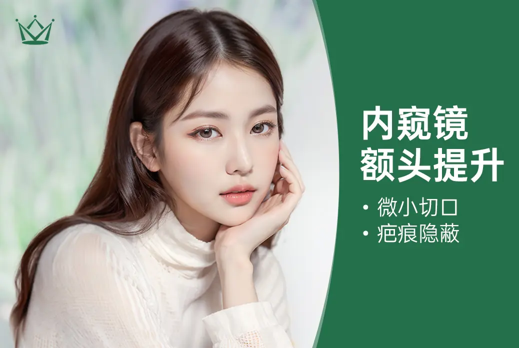 【การดึงหน้าผากผ่านกล้องเอ็นโดสโคป】 แผลผ่าตัดขนาดเล็ก ซ่อนรอยแผลเป็น