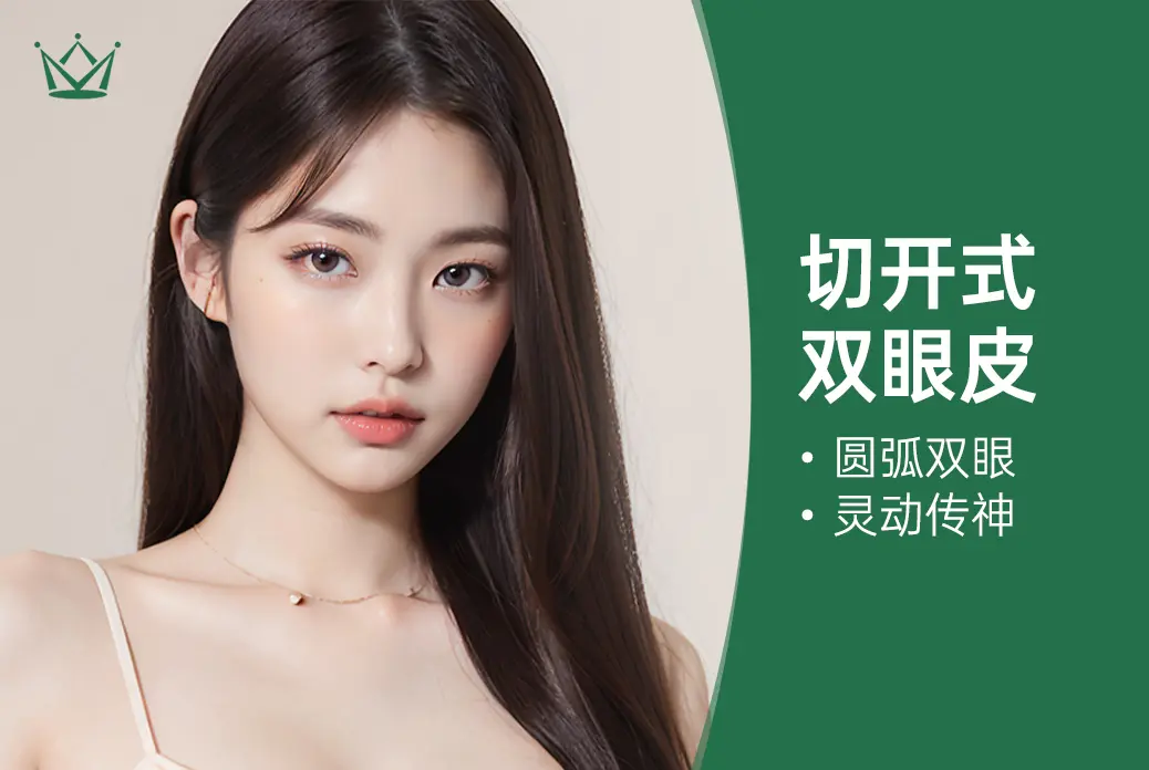 【切开式双眼皮】 圆弧双眼 灵动传神