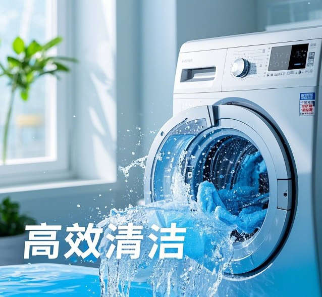 洗濯機で洗浄