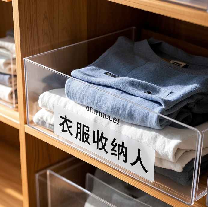衣類の専門収納整理