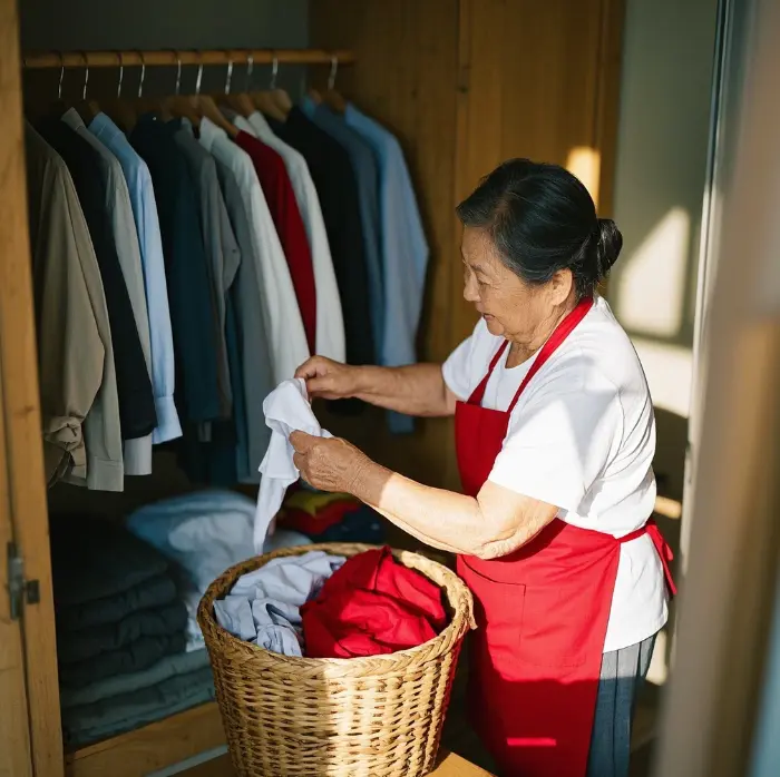 衣服归纳整理