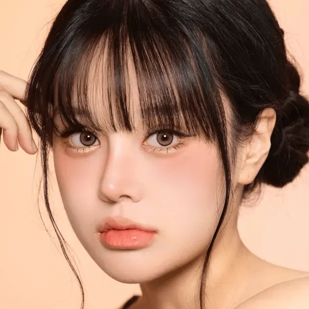 女生抹茶妆容