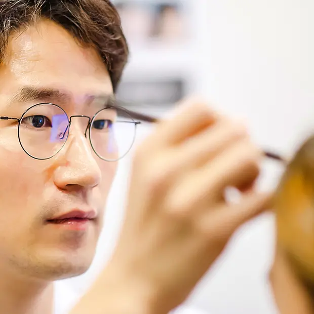 Hair transplantation for men