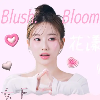 Girl's daily makeup