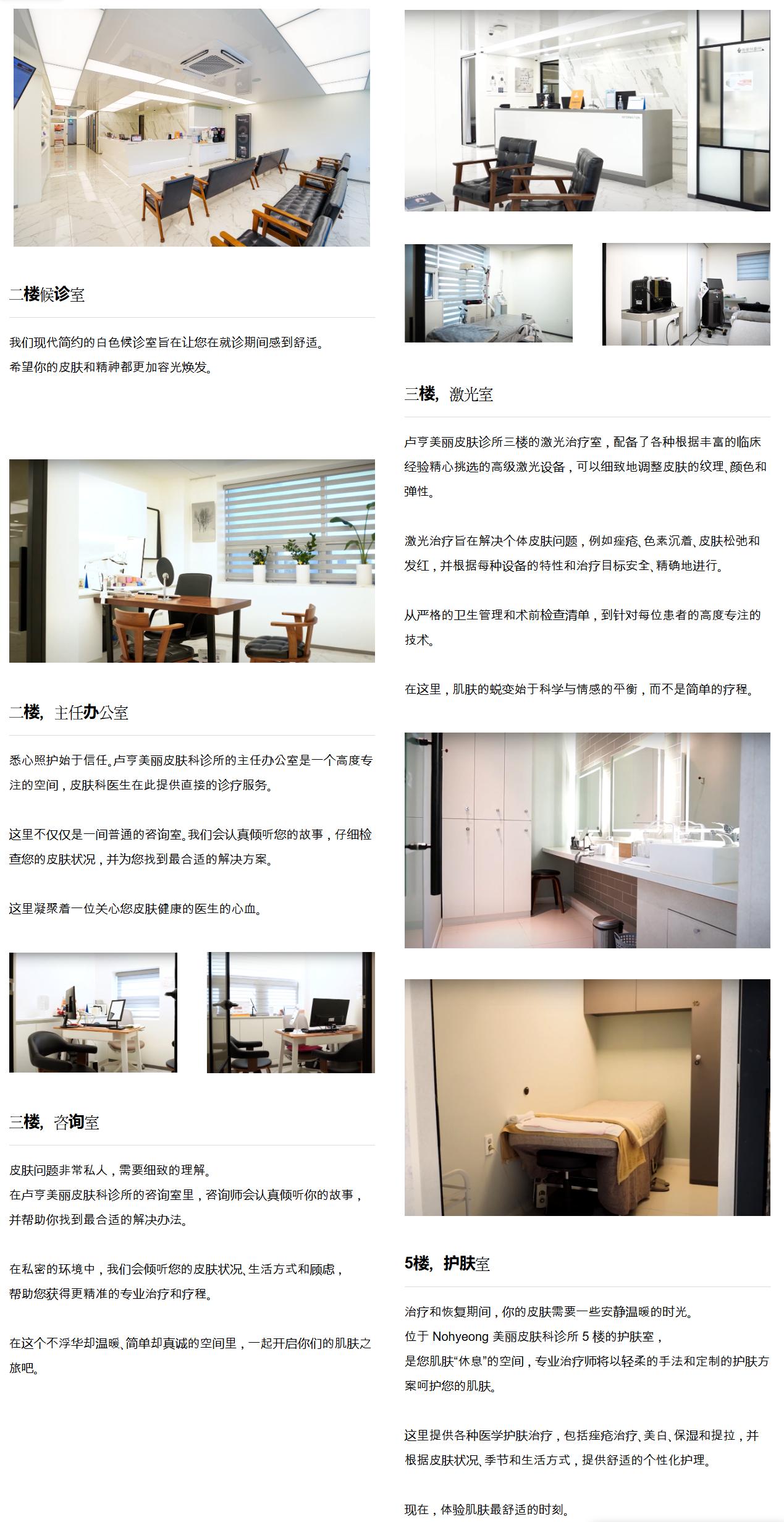 Laser treatment area at BT Skin