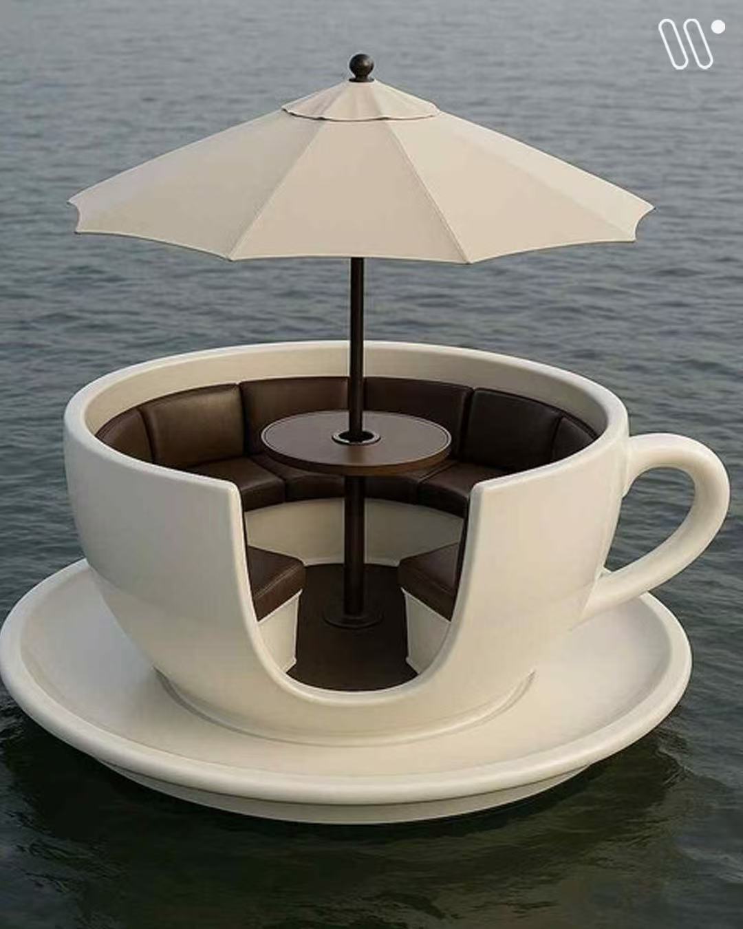 ☕️ 救命！江陵竟然能坐“咖啡杯”划船？限时免费冲！