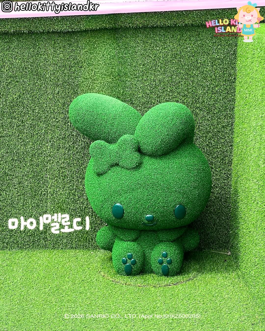 济州岛Hello Kitty Island的迷宫花园里藏了Sanrio角色们！！📢💚