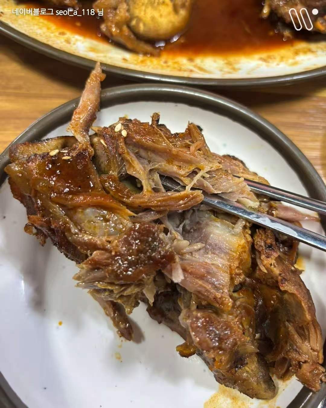 首尔这家排骨烤肉巨好吃！肉多到离谱！