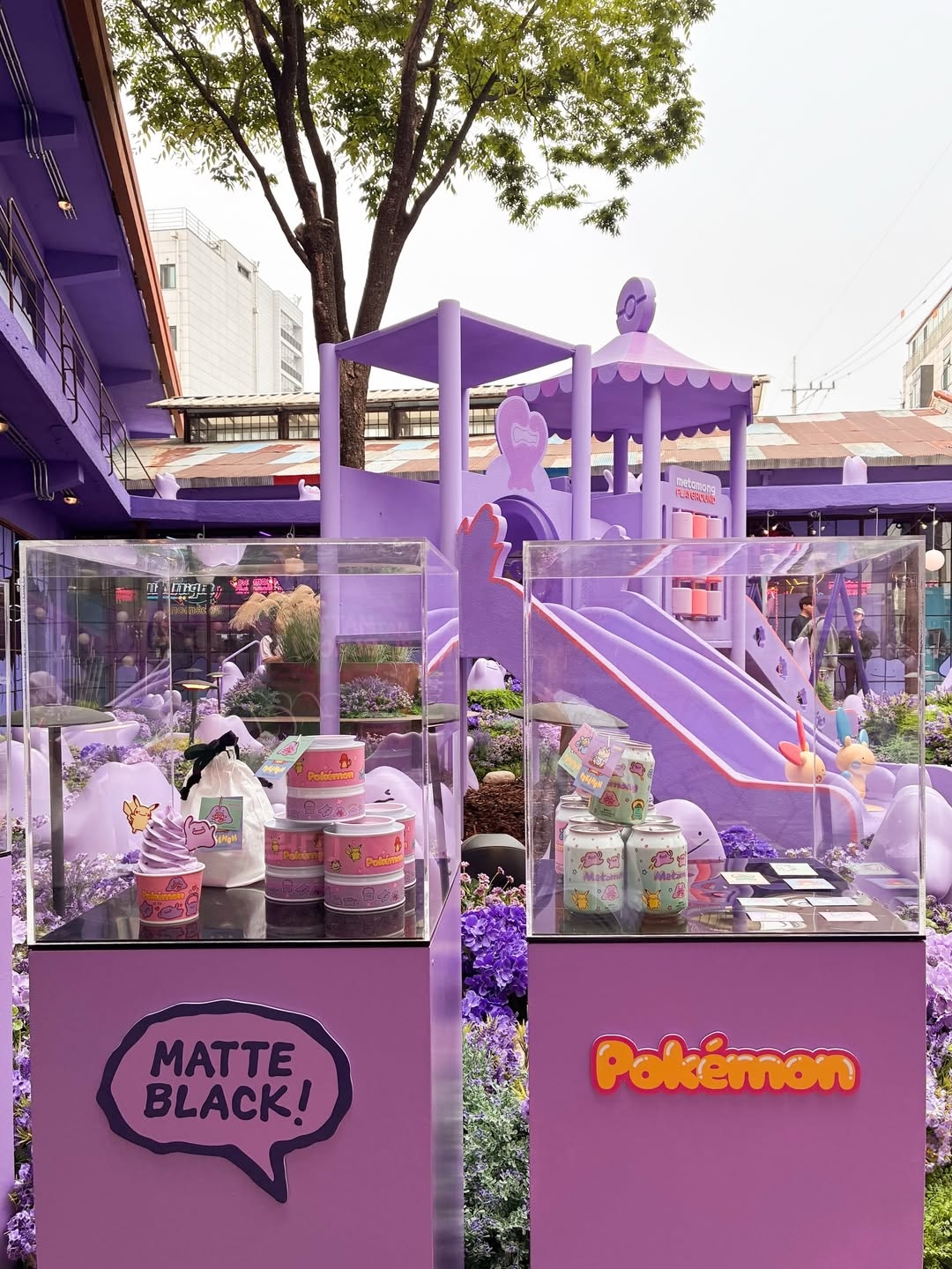 ⚡首尔限定｜宝可梦×Matte Black Coffee：百变怪主题咖啡馆来袭，只到6月21日！