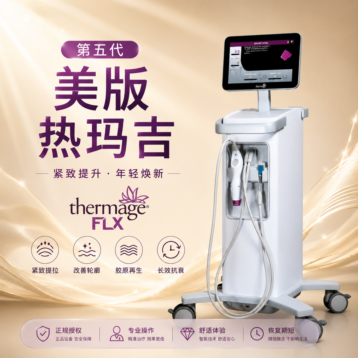 美版热玛吉 FLX 600发