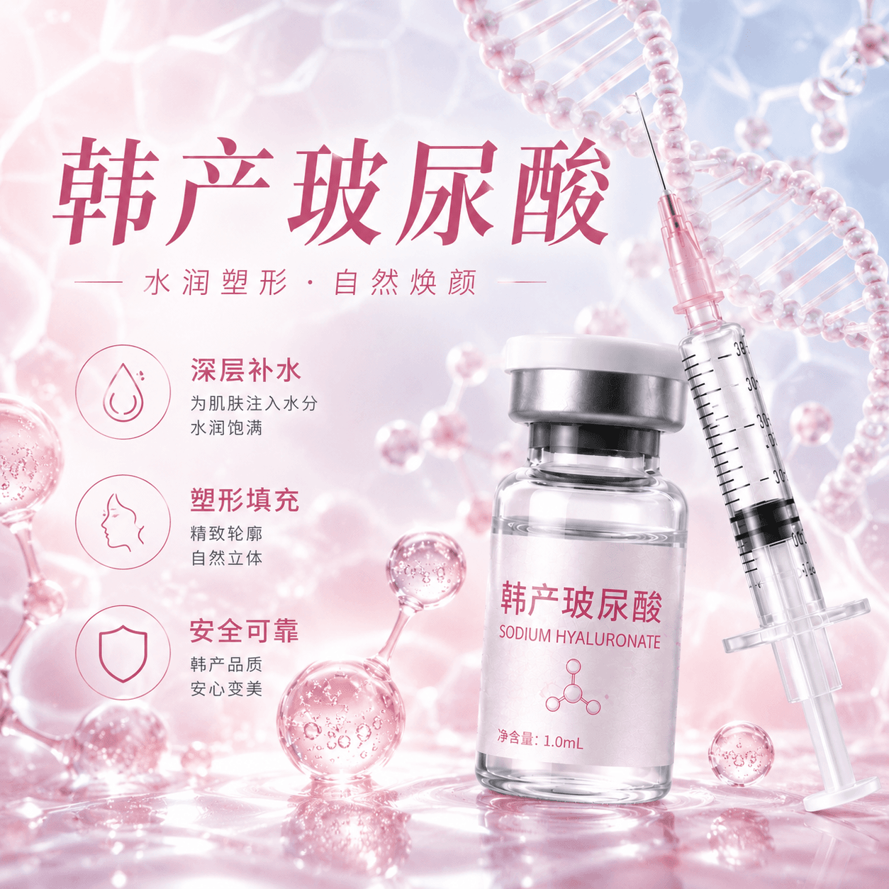 玻尿酸 (韩国) 1cc