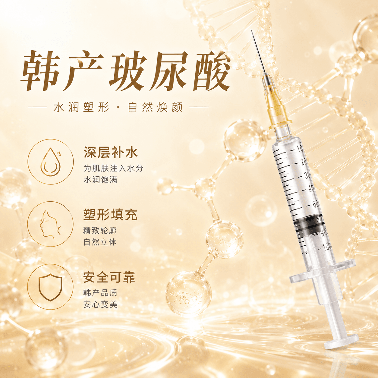 韩国国产玻尿酸 1支