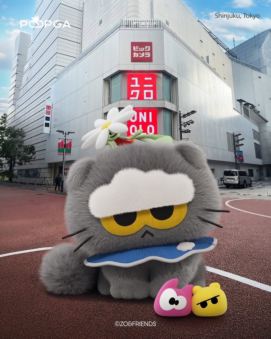 🐼权志龙的小可爱们终于穿在身上了！优衣库UT联名款，来韩国旅游顺便冲！ 🇰🇷💜