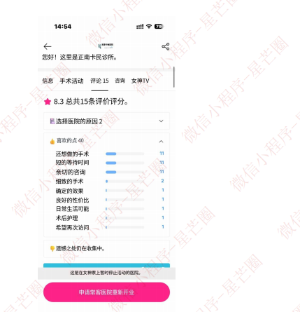韩国医院本地评价&评分汇总——清潭 kamin 皮肤科
