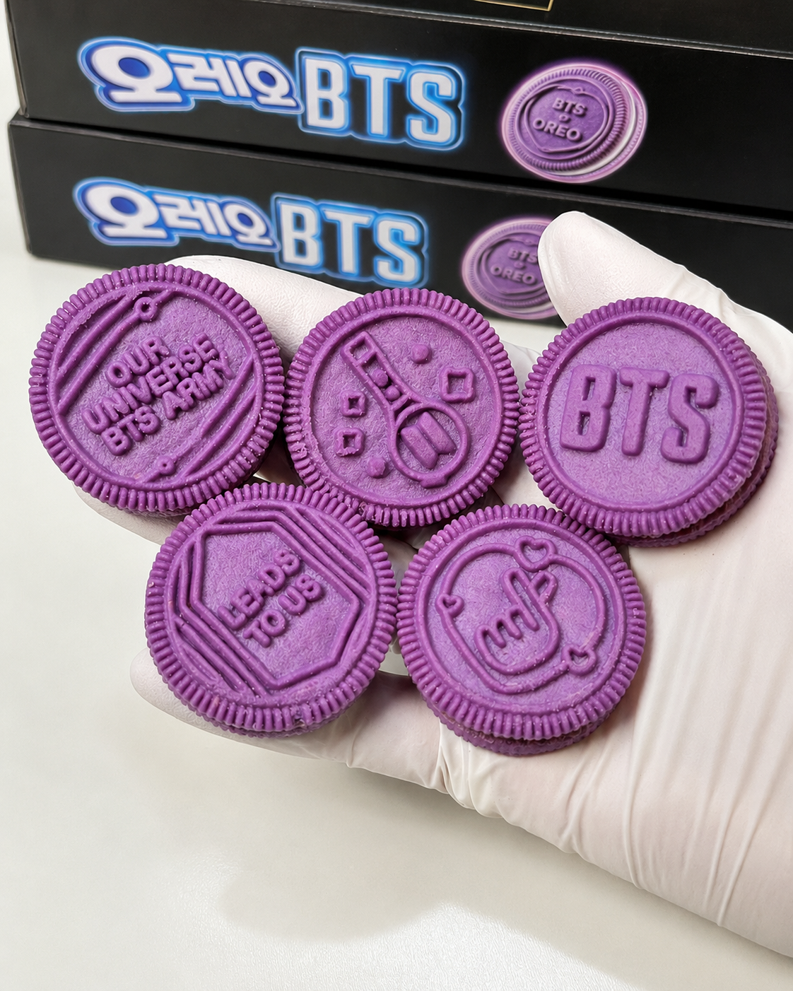 🍪韩国限定!BTS联名奥利奥出了“糖饼味”,甜到心坎里
