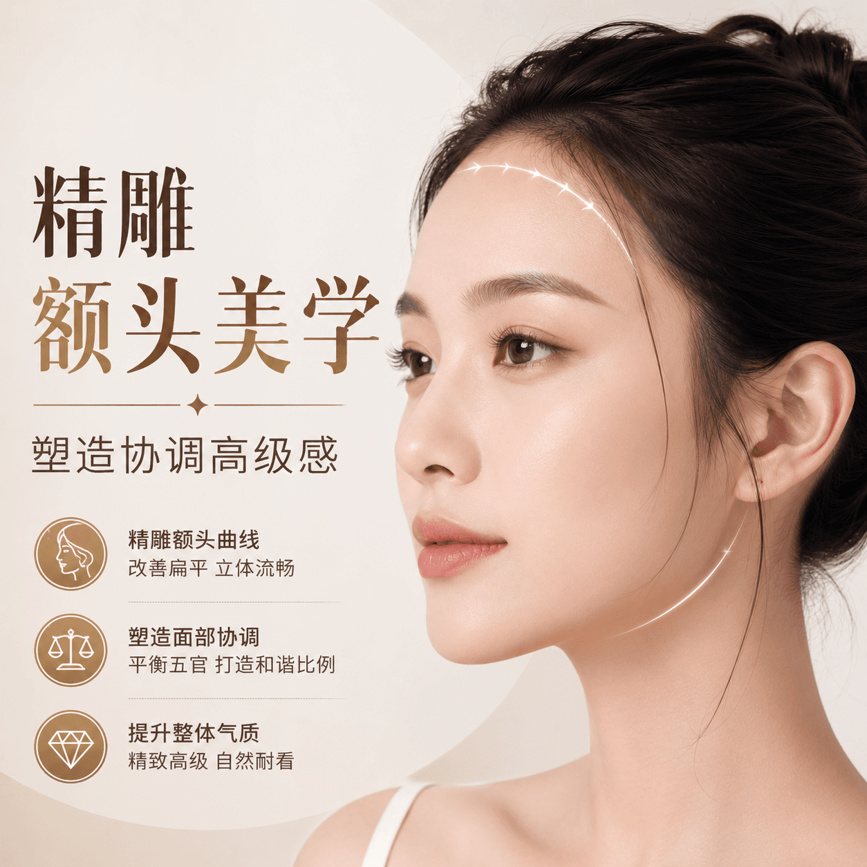 皺紋填充 (進口專用玻尿酸，含1次補打) 抬頭紋