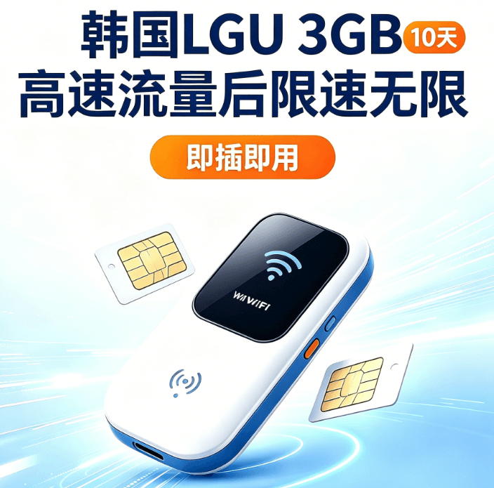 3GB高速データ10日間プラン
