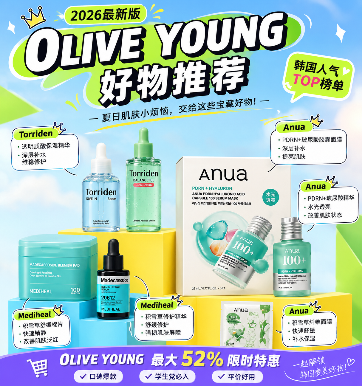 OLIVE YOUNG 最新好物推荐
